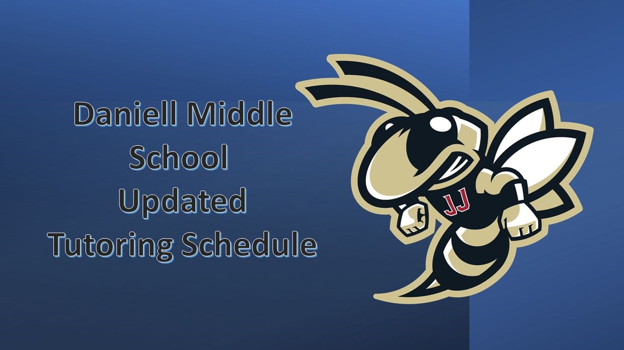 daniell middle school updated tutoring schedule hero image
